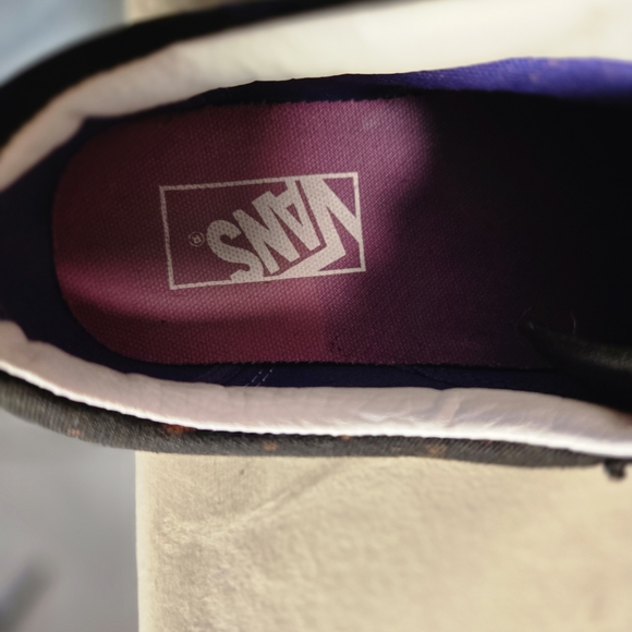 Vans Black Sneakers with Colorful Floral Embroidery - Picture 8 of 11